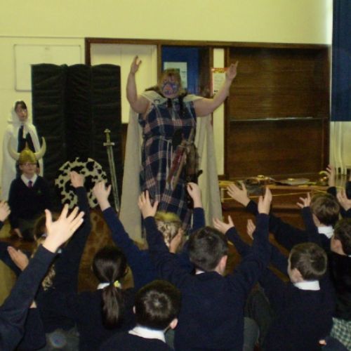 Boudicca visits Oakfield